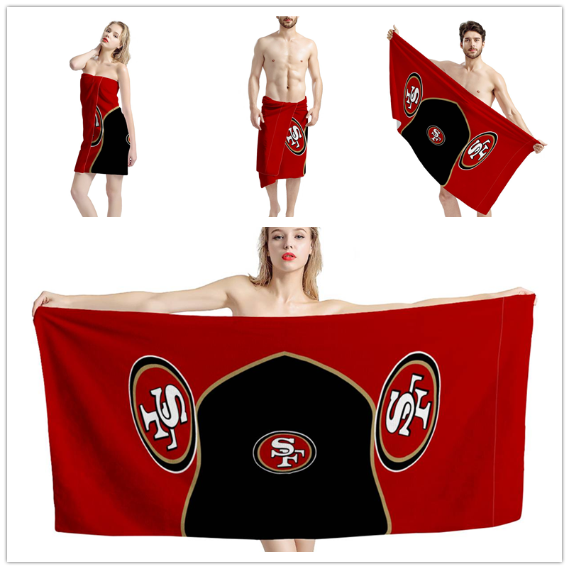 NFL San Francisco 49ers Beach Towel 30" x 60"